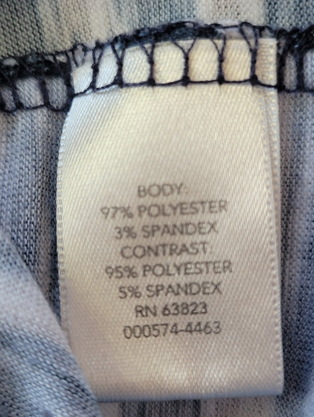 Cj Banks 1x Navy 3/4 Sleeve Top - Picture 11 of 11